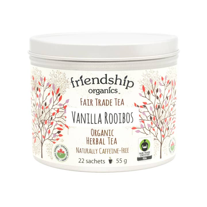 Friendship Organics - Wholesale Tea Bags - Vanilla Rooibos Herbal Tea, Organic and Fair Trade Certified4
