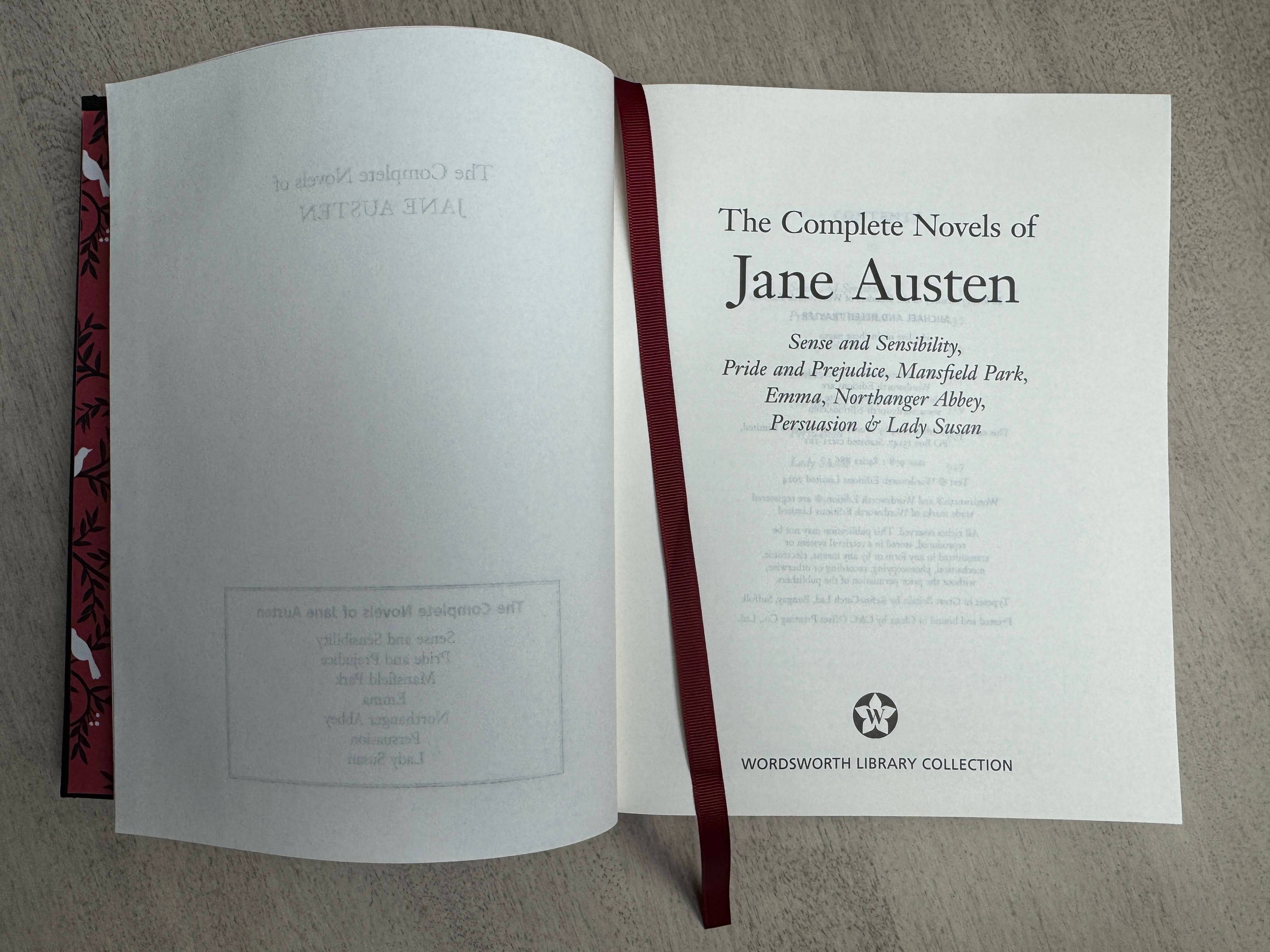 Marble City Press - Wholesale Classics - The Complete Novels of Jane Austen | Clothbound3
