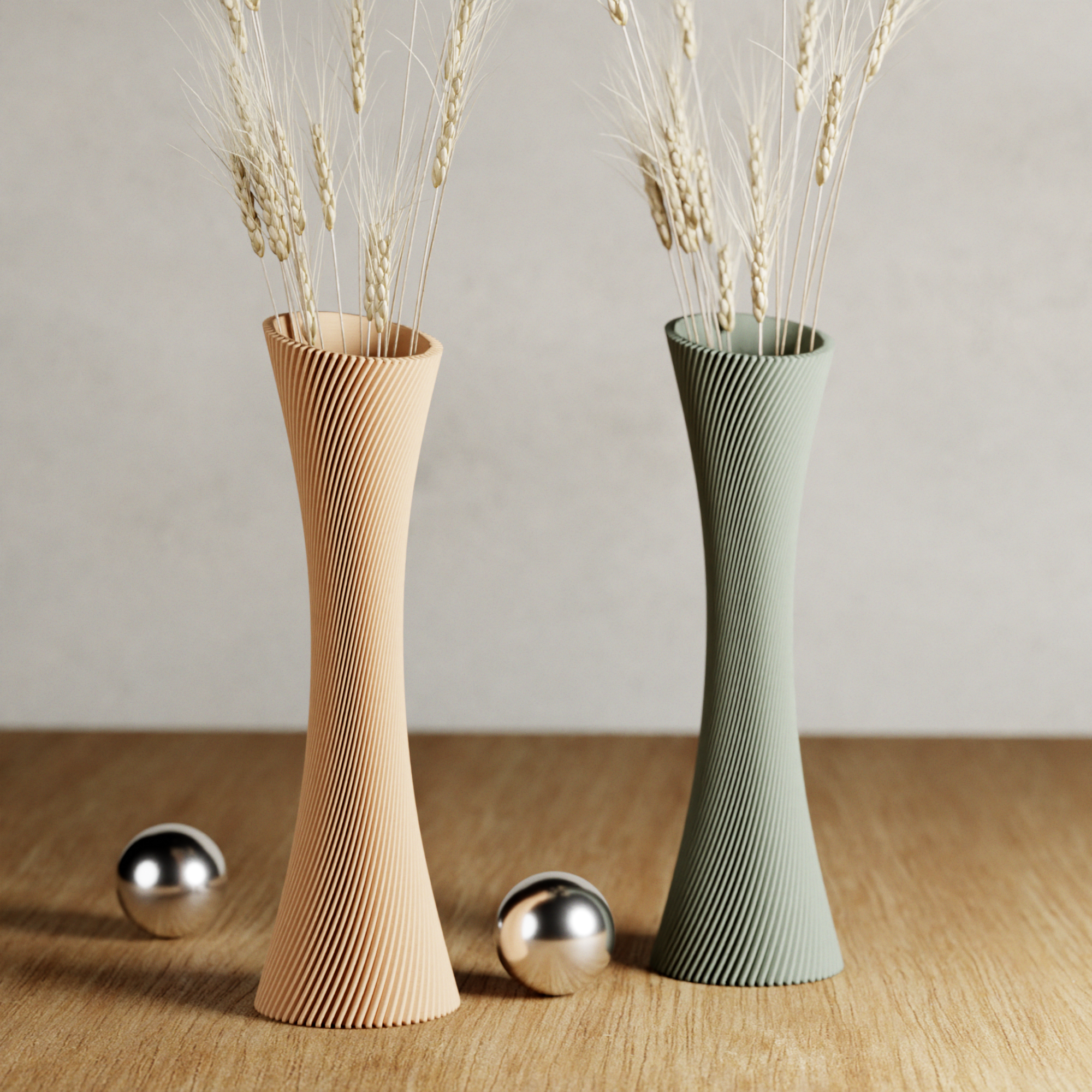 Modernized Pottery - Vente Vases - Vase SPIRAL ROSE | Modernized Pottery0