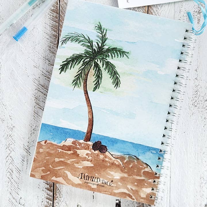 The Painted Pen - Wholesale Notebook - Summer Notebooks with Watercolor Cover Designs5