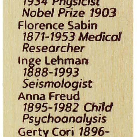 Channel Craft - Wholesale Ruler - Women in Science Ruler2