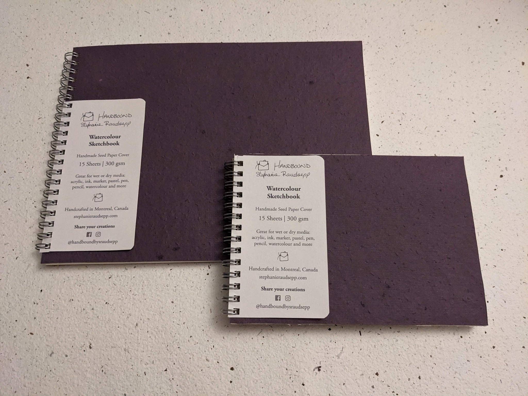 Creative Artifacts HQ - Wholesale Sketchbook/Sketchpad - Small | Plantable Watercolour Sketchbooks0