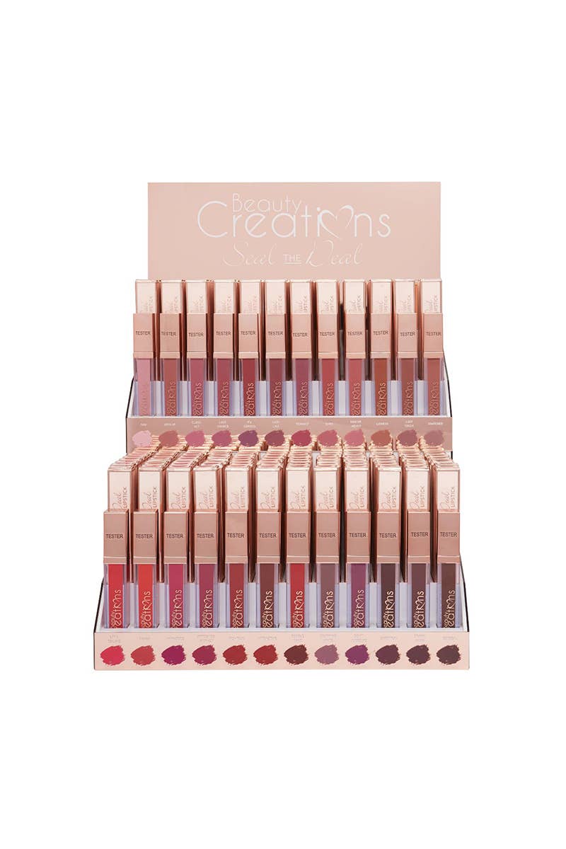 PINEAPPLE Beauty – wholesale Läppstift – Beauty Creations DLP05 Seal the Deal flytande läppstift, 144 st