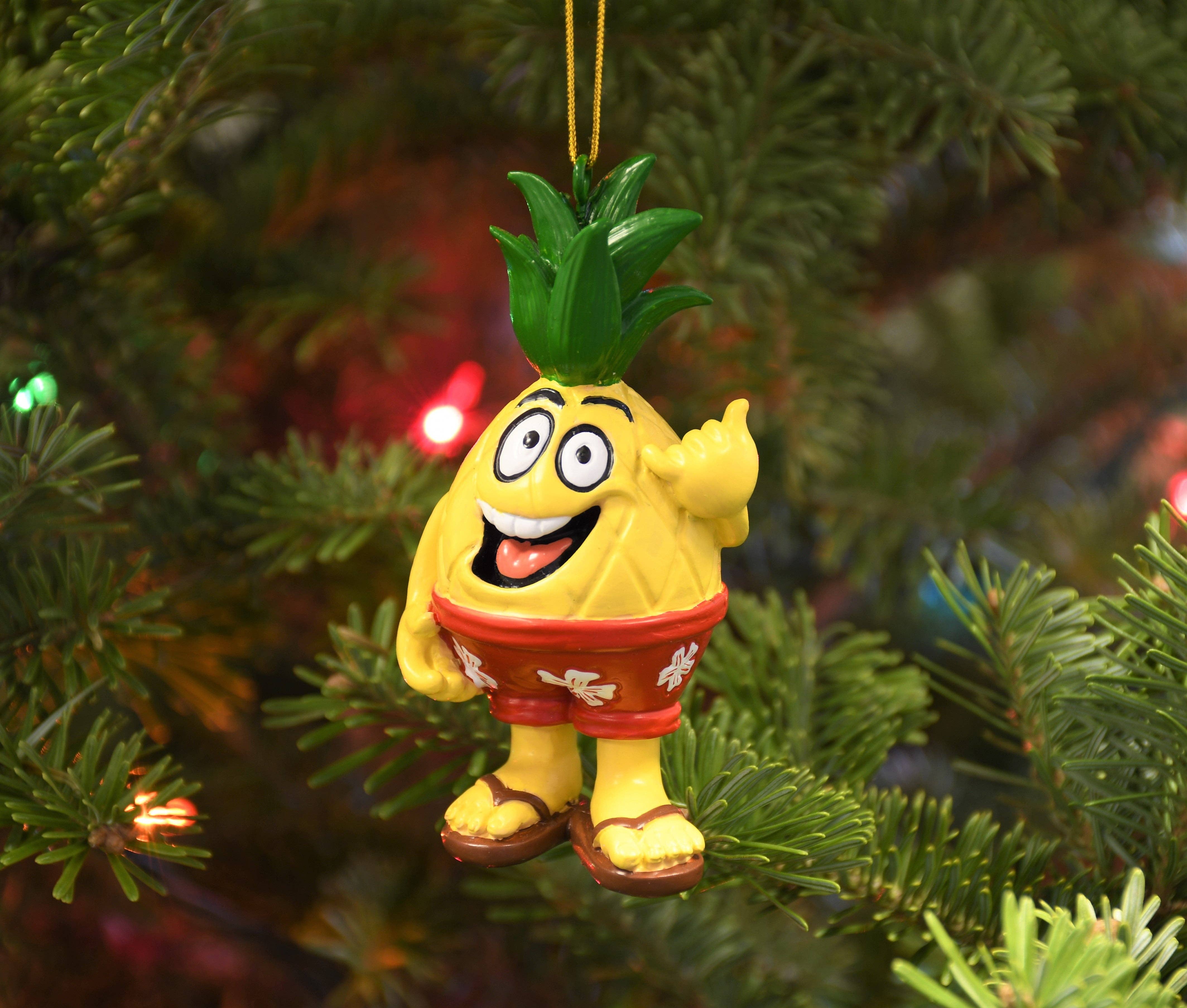 Tree Buddees - Wholesale Ornament - Beach Party Pineapple Coastal Christmas Ornaments4