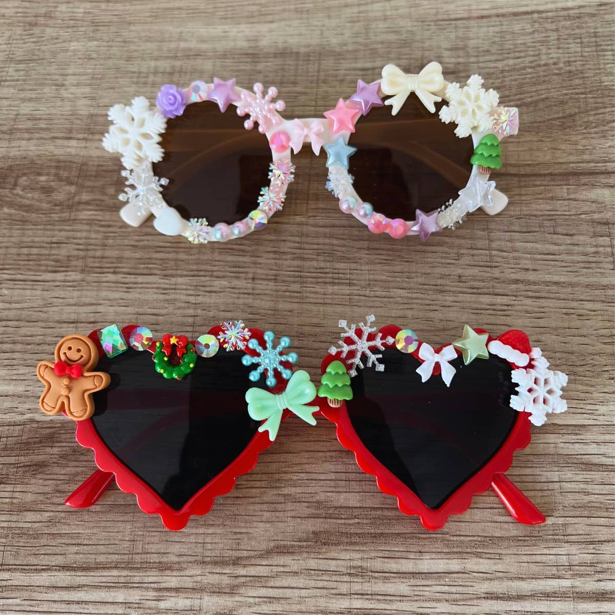 Wake and Make - Wholesale Sunglasses - Kids - Holiday Kitsch Sunnies for girls1