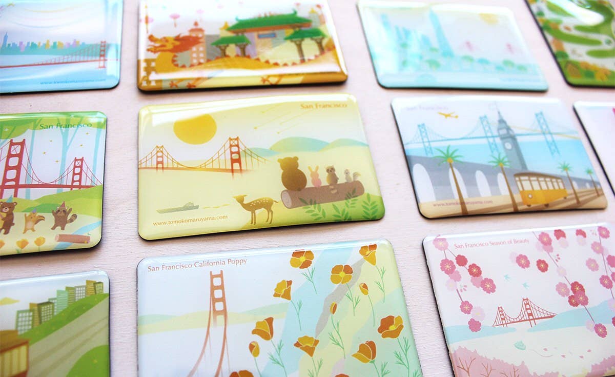 Tomoko Maruyama - Wholesale Magnet - San Francisco Magnets4