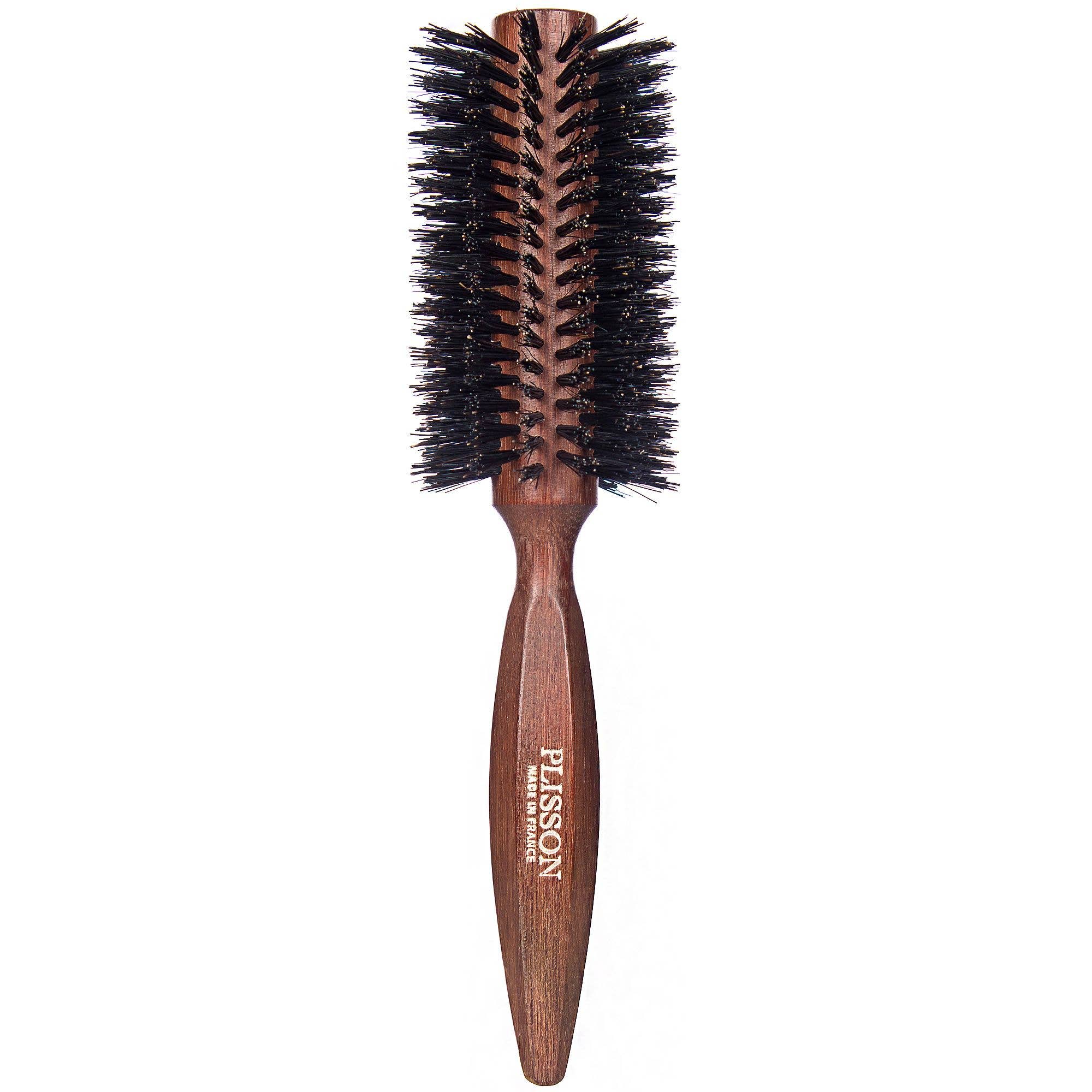 Plisson 1808 - Vente Peigne/brosse à cheveux - Brosse à cheveux Brushing Taille 14 - 100% Sanglier1