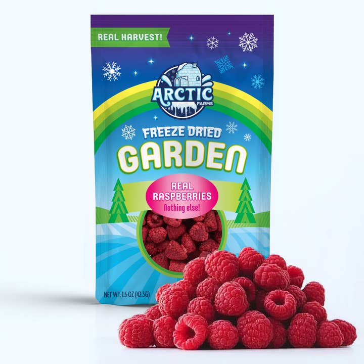 Arctic Farms - Vendita all'ingrosso Frutta secca/disidratata - Arctic Farms Garden Lamponi Interi Liofilizzati - Frutta Vera3