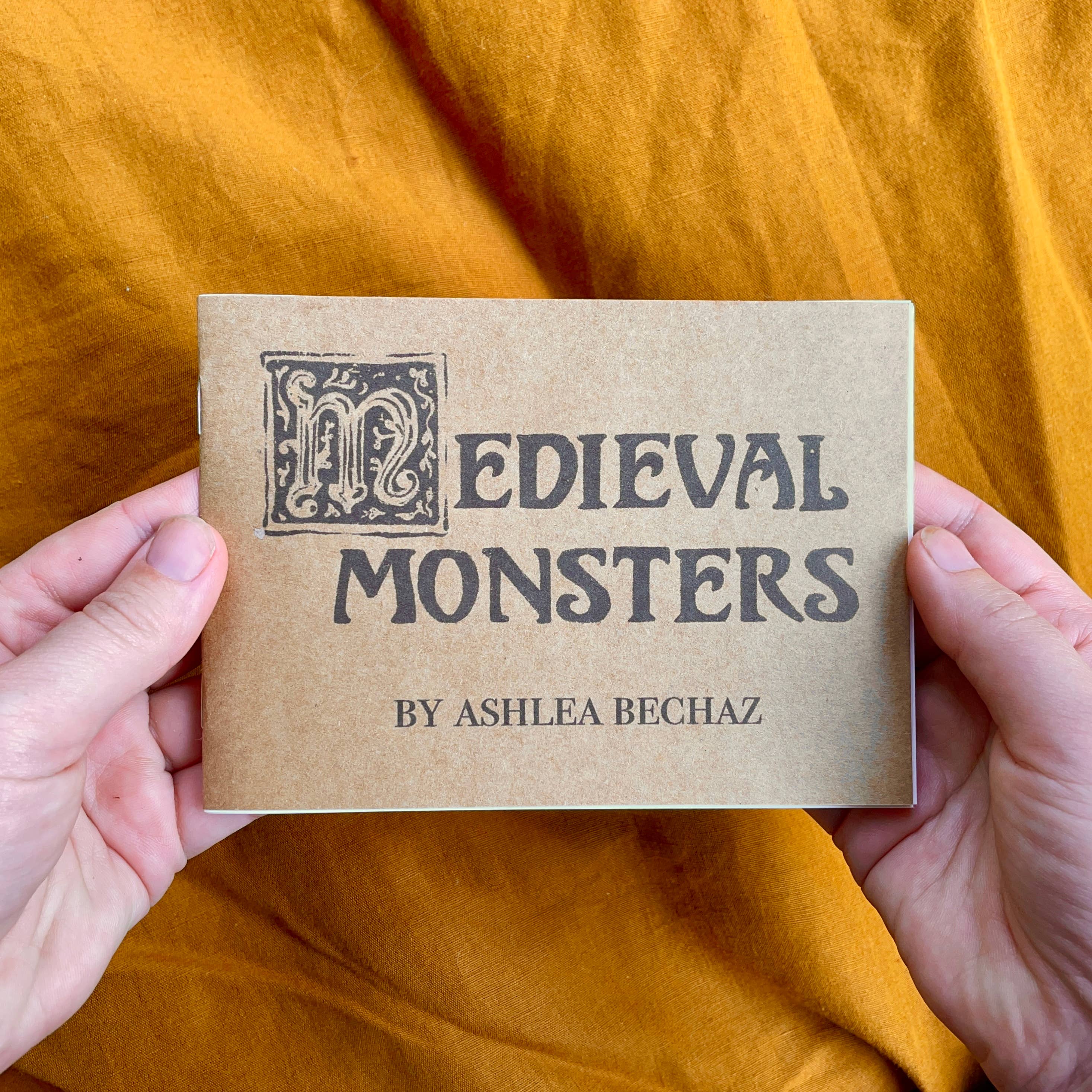 Ashlea Bechaz Illustration - Wholesale Magazine - Zine - Medieval Monsters0