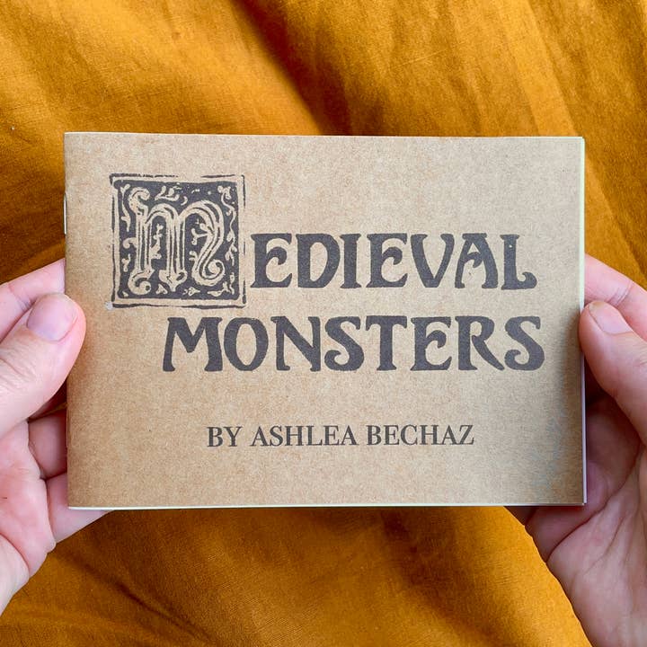 Zine - Mostri Medievali per la vendita all'ingrosso da parte di Ashlea Bechaz Illustration