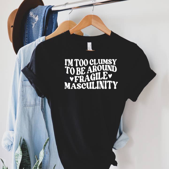 Too Clumsy Tee Shirt for wholesale by Equalitees
