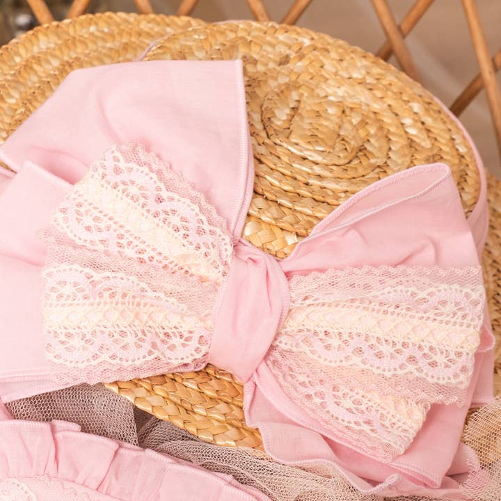 Rose 2422932 Hat with cotton bow for wholesale on Faire1