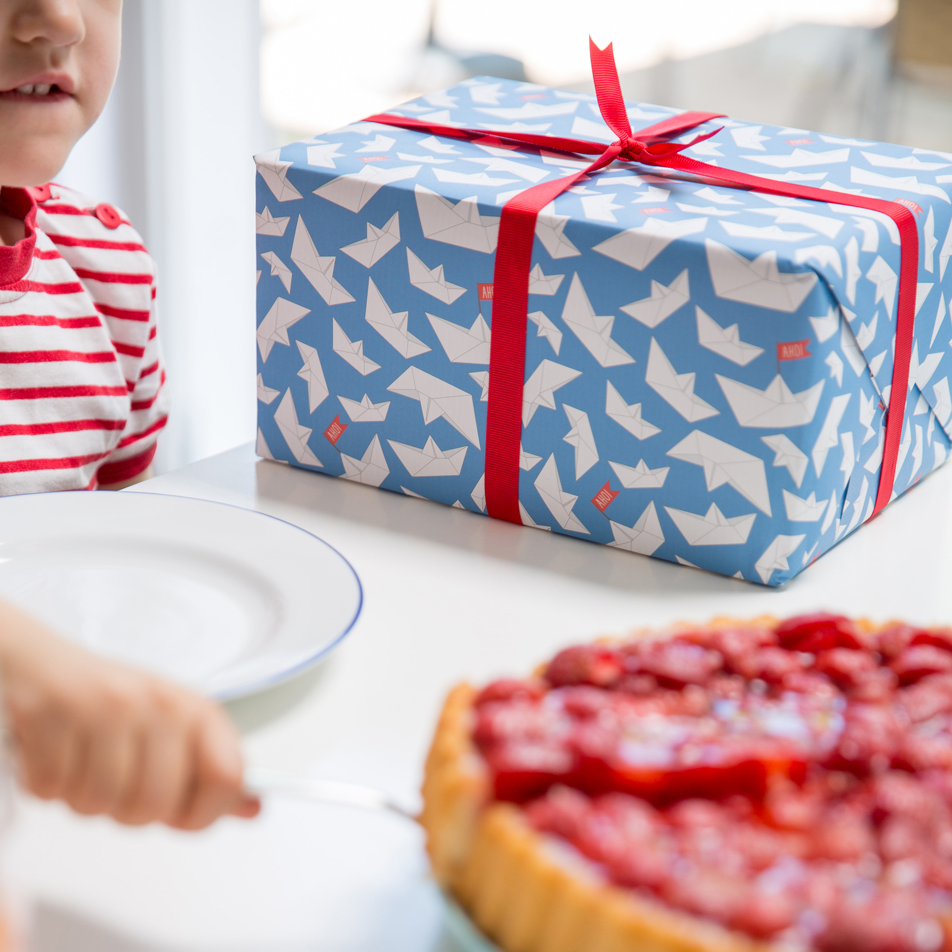 My Pretty Circus - Vente Ruban – emballage cadeau - Ruban cadeau rouge gros-grain 16 mm x 5 m, facile à nouer4