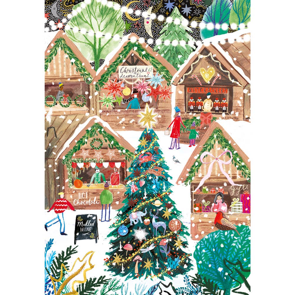 Gibsons Games Ltd – wholesale Puzzle – Adult – Christmas in London 3 x 500 Piece Jigsaw Puzzles2