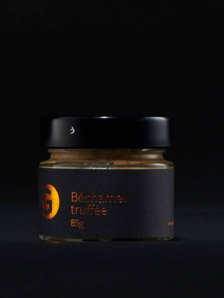 Truffled béchamel with black truffle 5% for wholesale by GAZEL