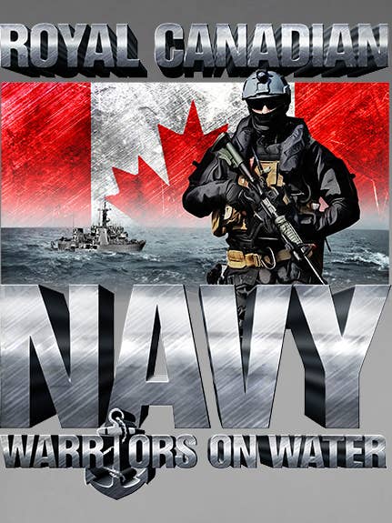 Sticker van de marine voor krijgers op het water voor wholesale door Canada for Victory