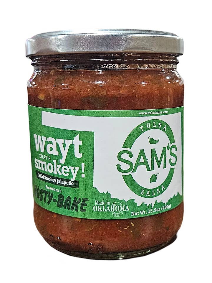 Sam's Tulsa Salsa (Mild) for wholesale by Trucker Treats