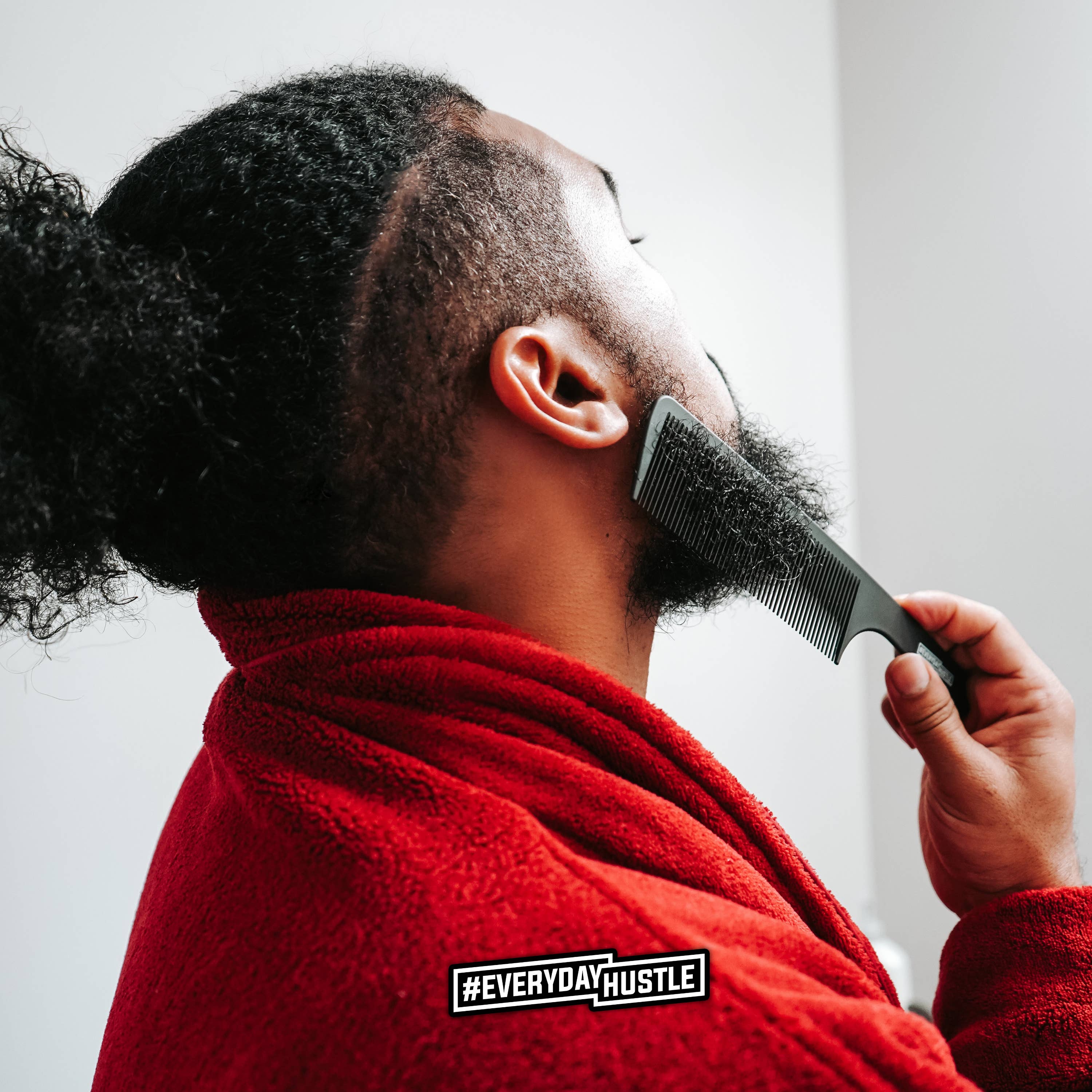 #EverydayHustle - Wholesale Beard Brush/Comb - #EverydayHustle Beard Comb for men3
