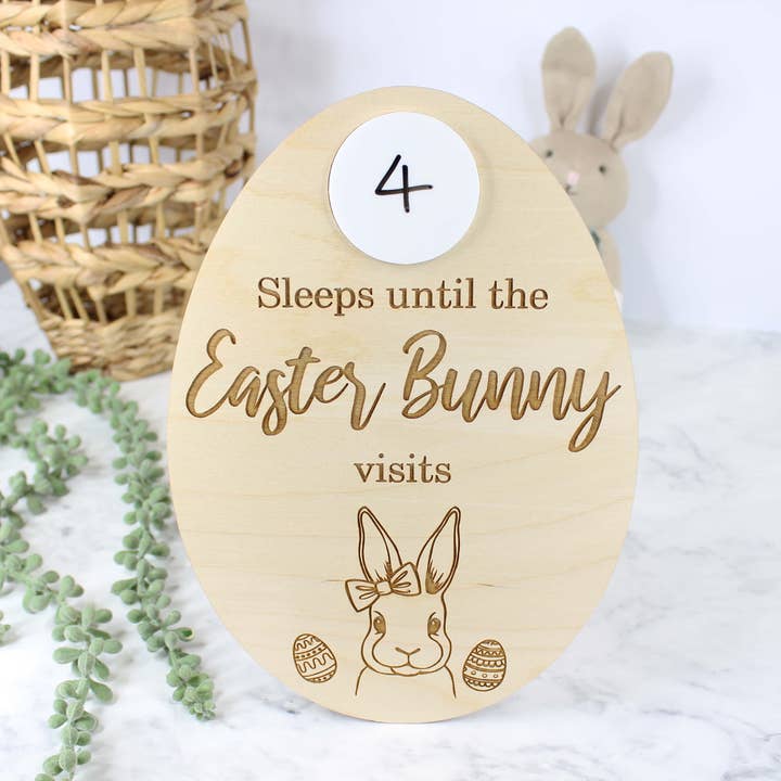 Easter Countdown - Bunny 3 for wholesale by Meridian Etch