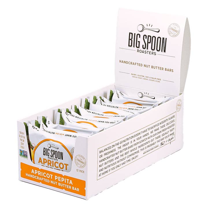 Big Spoon Roasters - Wholesale Snack Bar - Apricot Pepita Peanut Butter Bar