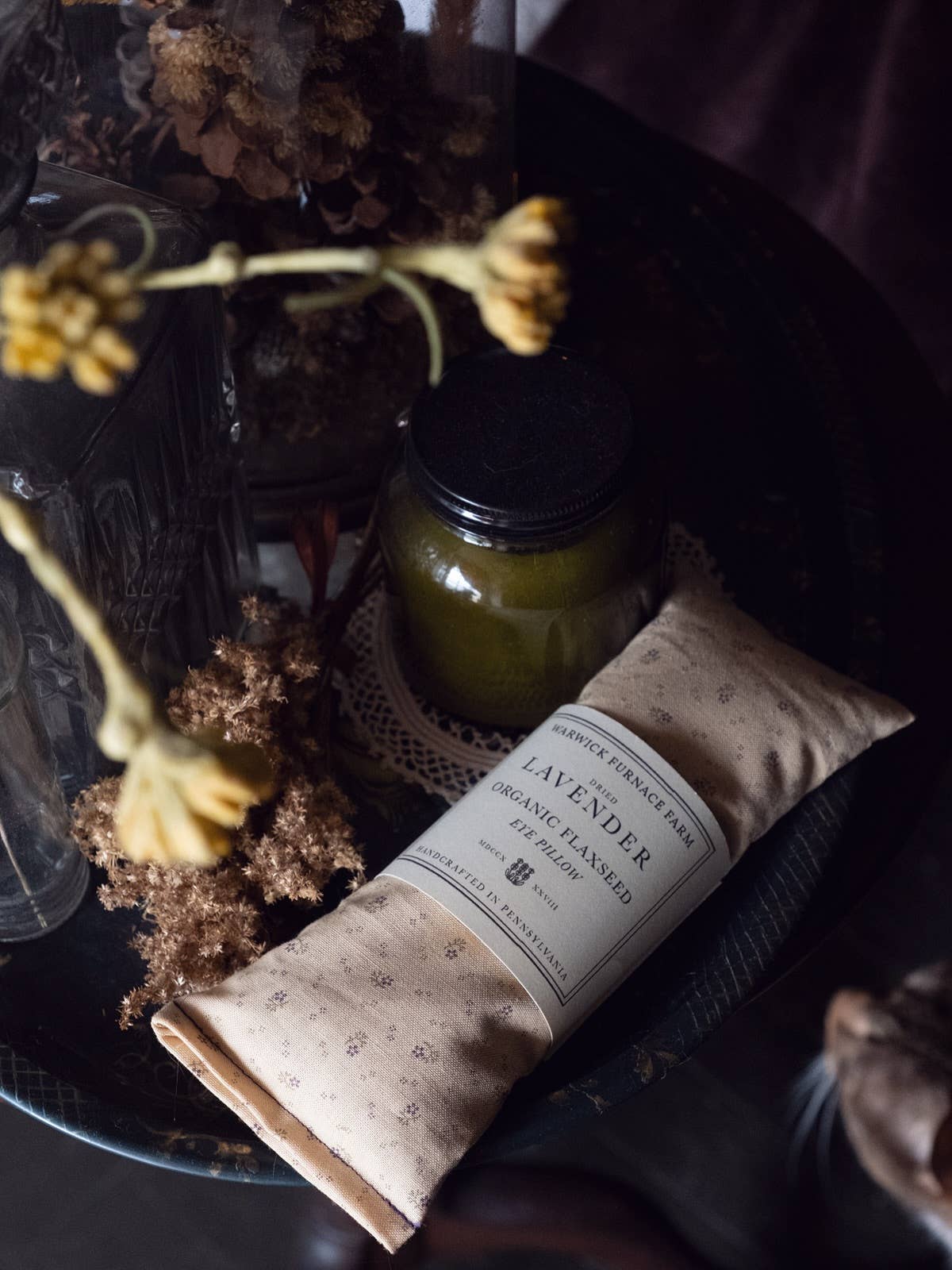 Warwick Furnace Farm LLC - Wholesale Spa/Therapy Pillow - Lavender Flaxseed Eye Pillow3