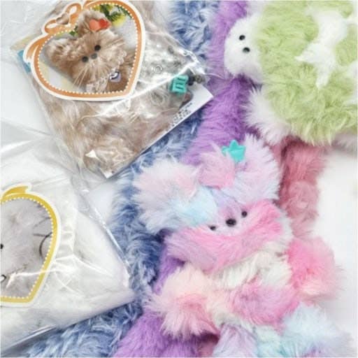 K-Wonderland - Wholesale Doe-het-zelf-knutselset - MORU DIY Mink Chenille Dieren Knutselset – Pluizige Pijpenpop2