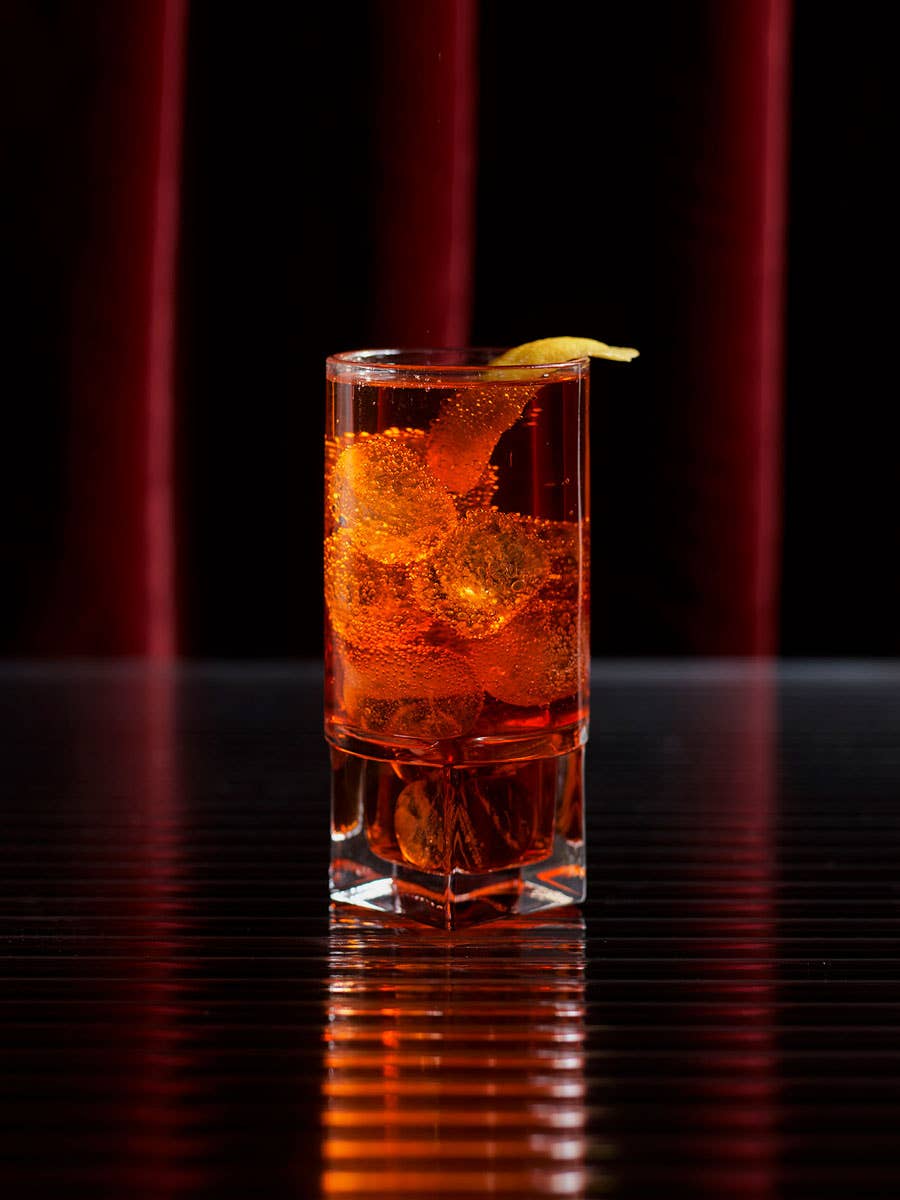 Clear Rubell Glass Highball for wholesale on Faire3