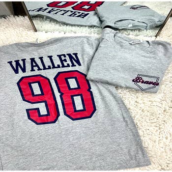 Morgan Wallen 98 Braves Lyrics 2023 T-Shirt, hoodie, sweater, long