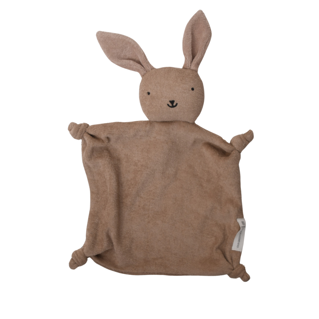 Our Green House - Wholesale Security/Cuddle Blanket - Baby - Organic Bunny Lovey - Twig Brown0