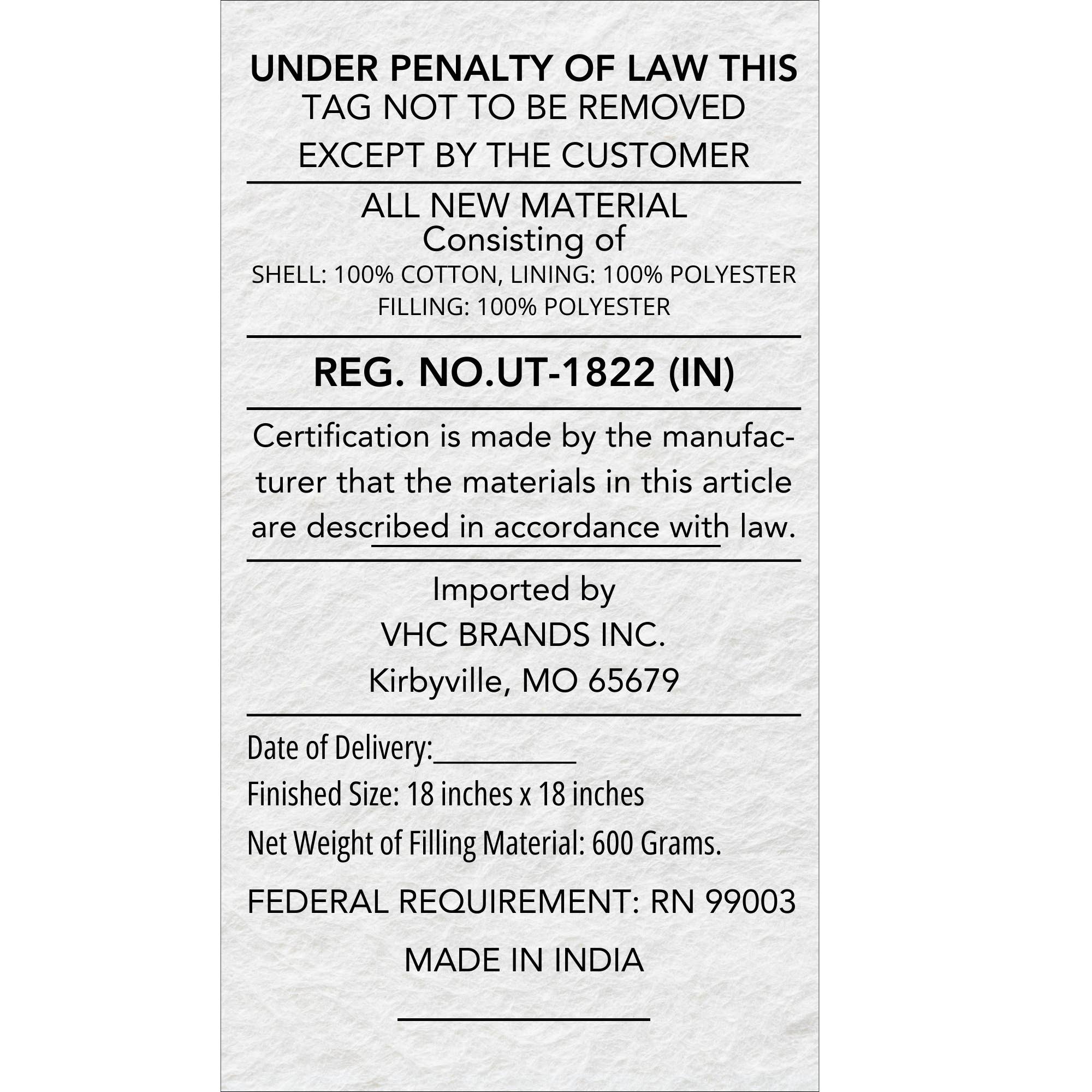 VHC Brands - Wholesale Throw/Decorative Pillow - Sawyer Mill Reindeer Pillow 18x186