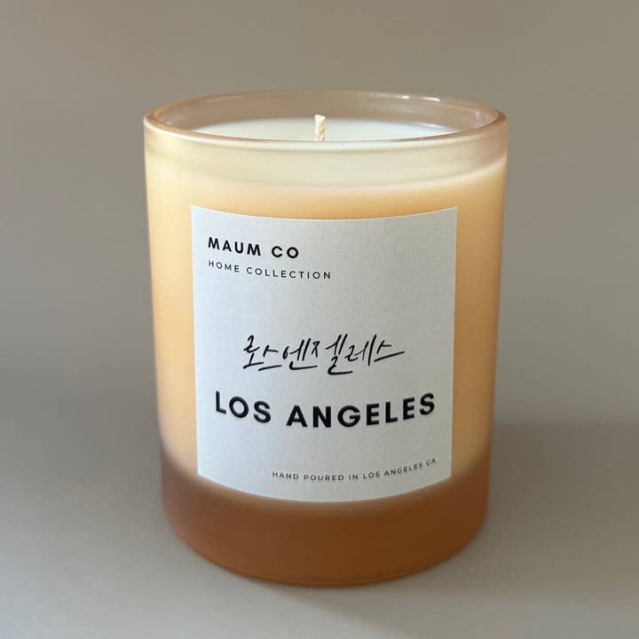 MAUM CO – wholesale Jar/filled candle – LOS ANGELES 로스앤젤레스 CANDLE