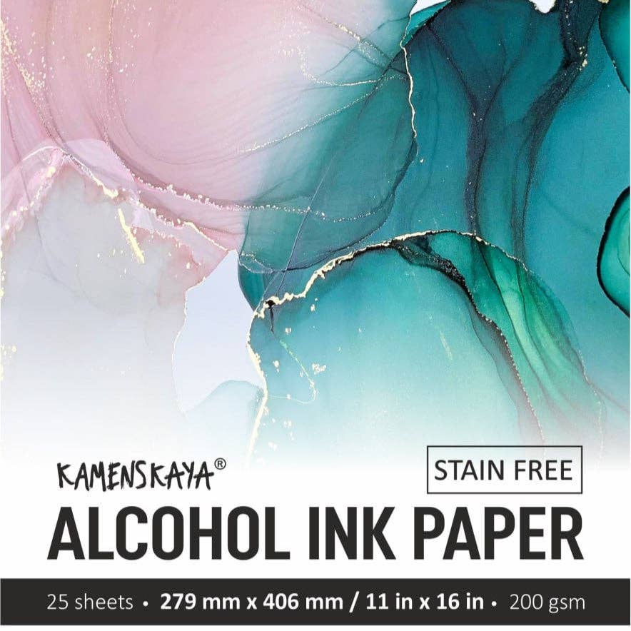 KAMENSKAYA - Vente Papiers pour peinture - Ensemble de papier pour encre à alcool0