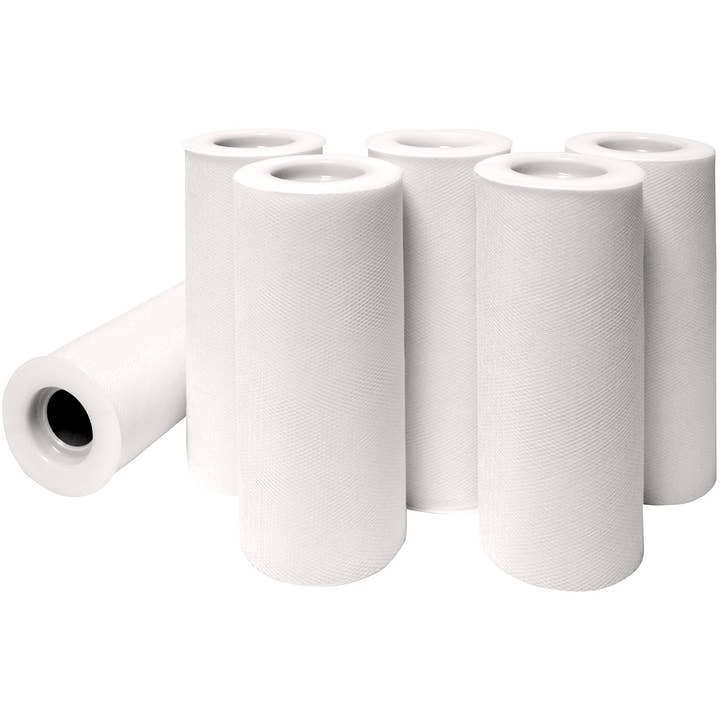Morex Ribbon - Wholesale Ribbon - Gift Wrapping - #1366 6-pack Tulle - 150 Yd total
