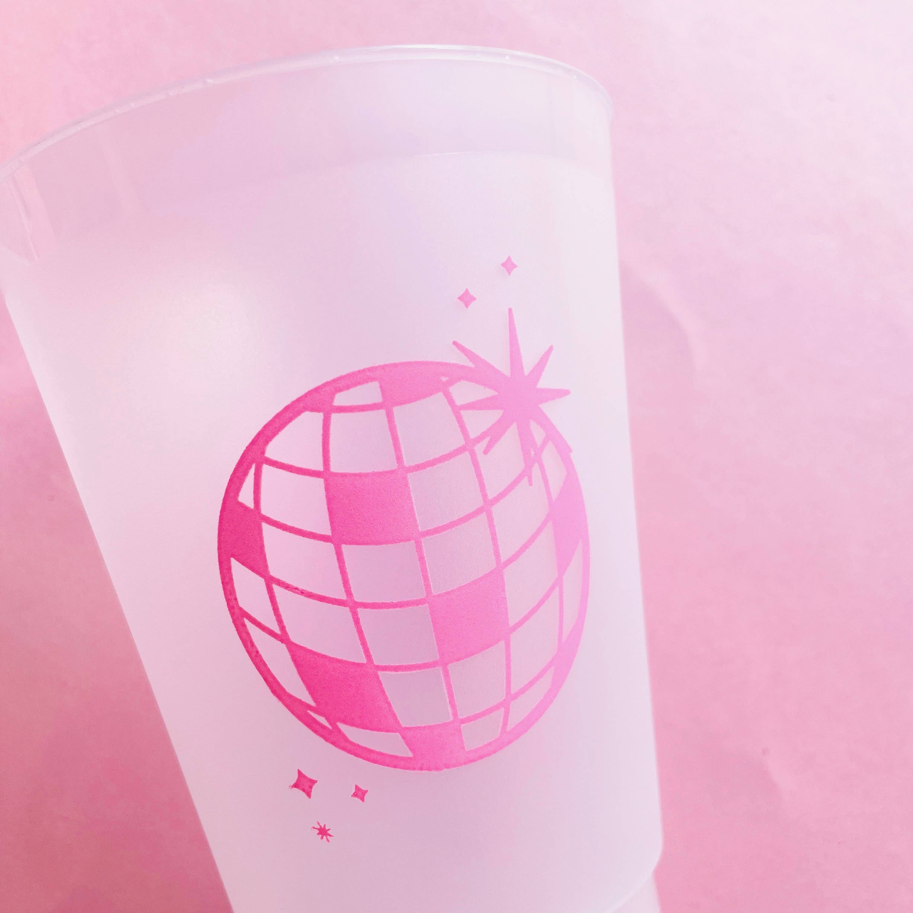 Rock Paper Scissors - Wholesale Disposable Cup - Disco Ball Frosted  Cups3