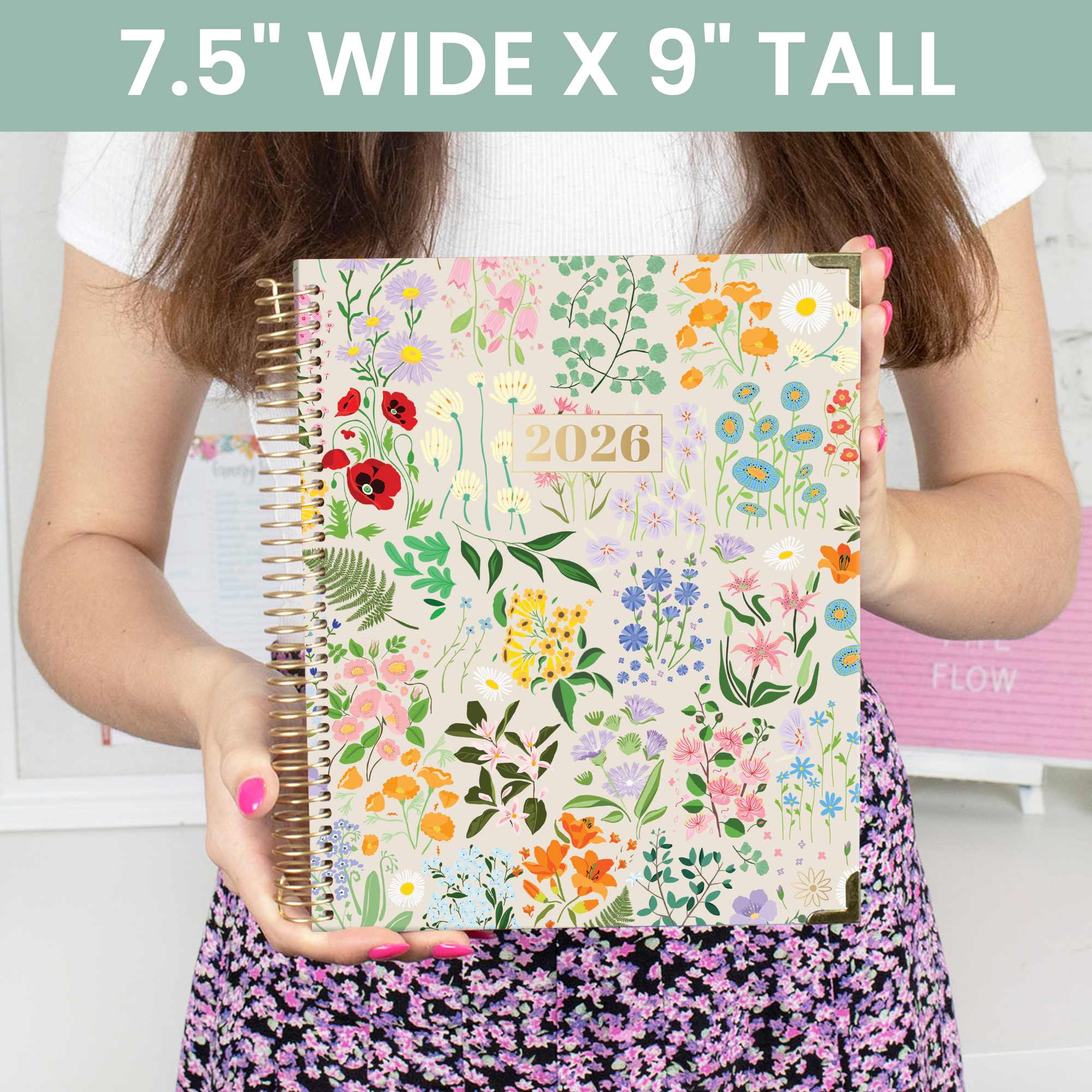 bloom daily planners - Wholesale Planner - 2026 Vision Planner - 7.5"x9" size17