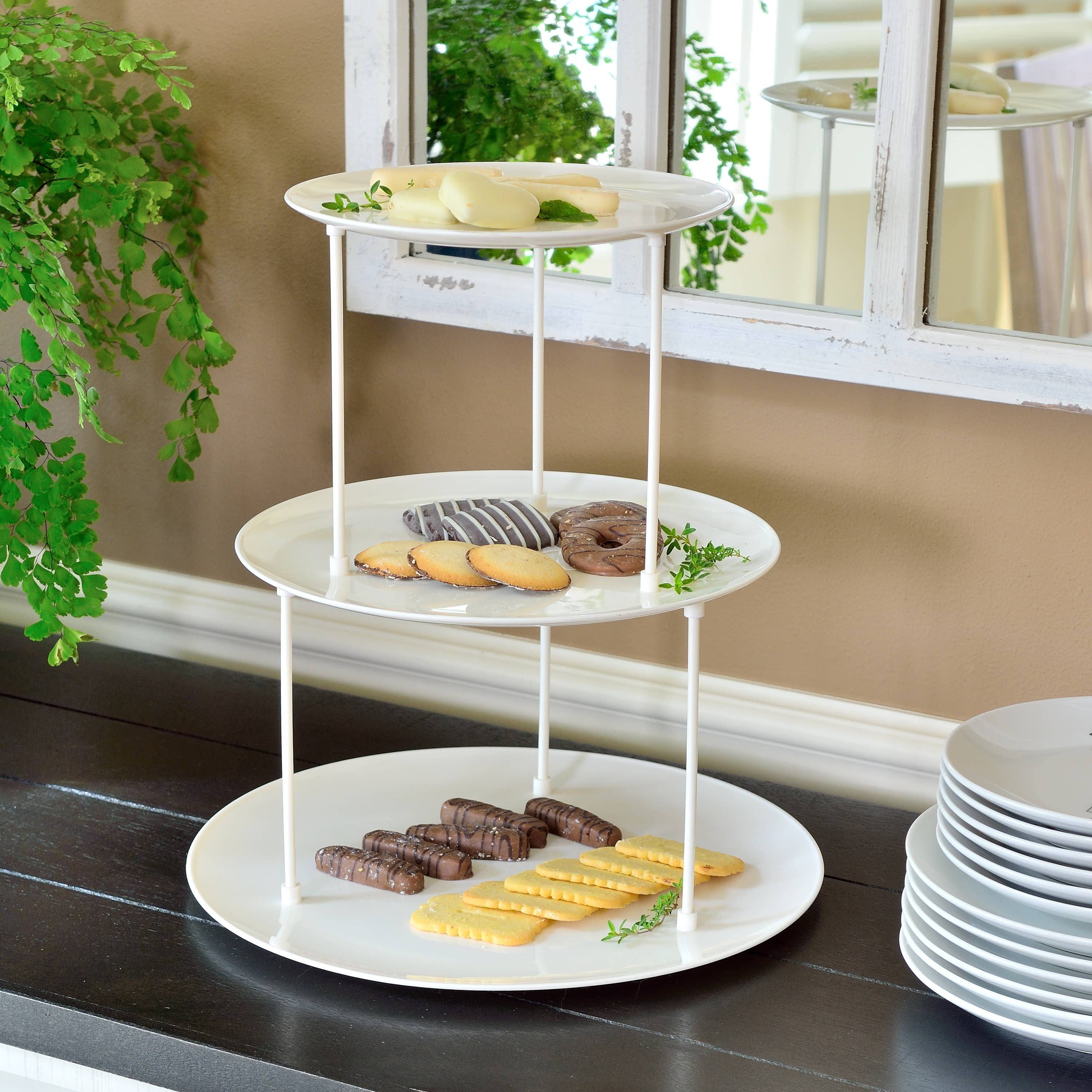 Youngever - Wholesale Serving Tray - Youngever 3 Tier Serving Tray, 3 Tier Cupcake Stand, Dessert2