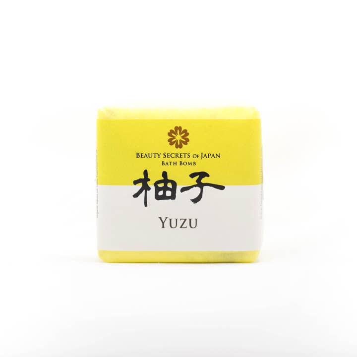 Yuzu Bath Bomb for wholesale by Beauty secrets of Japan