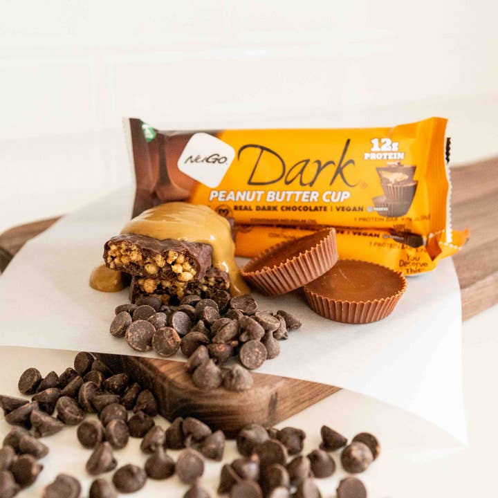 NuGo Nutrition - Wholesale Snack Bar - NuGo Dark Peanut Butter Cup Protein Bar6