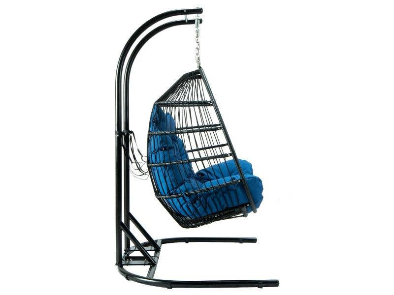 LeisureMod - Wholesale Egg Chair - Wicker 2 Person Double Folding Hanging Egg Swing Chair34