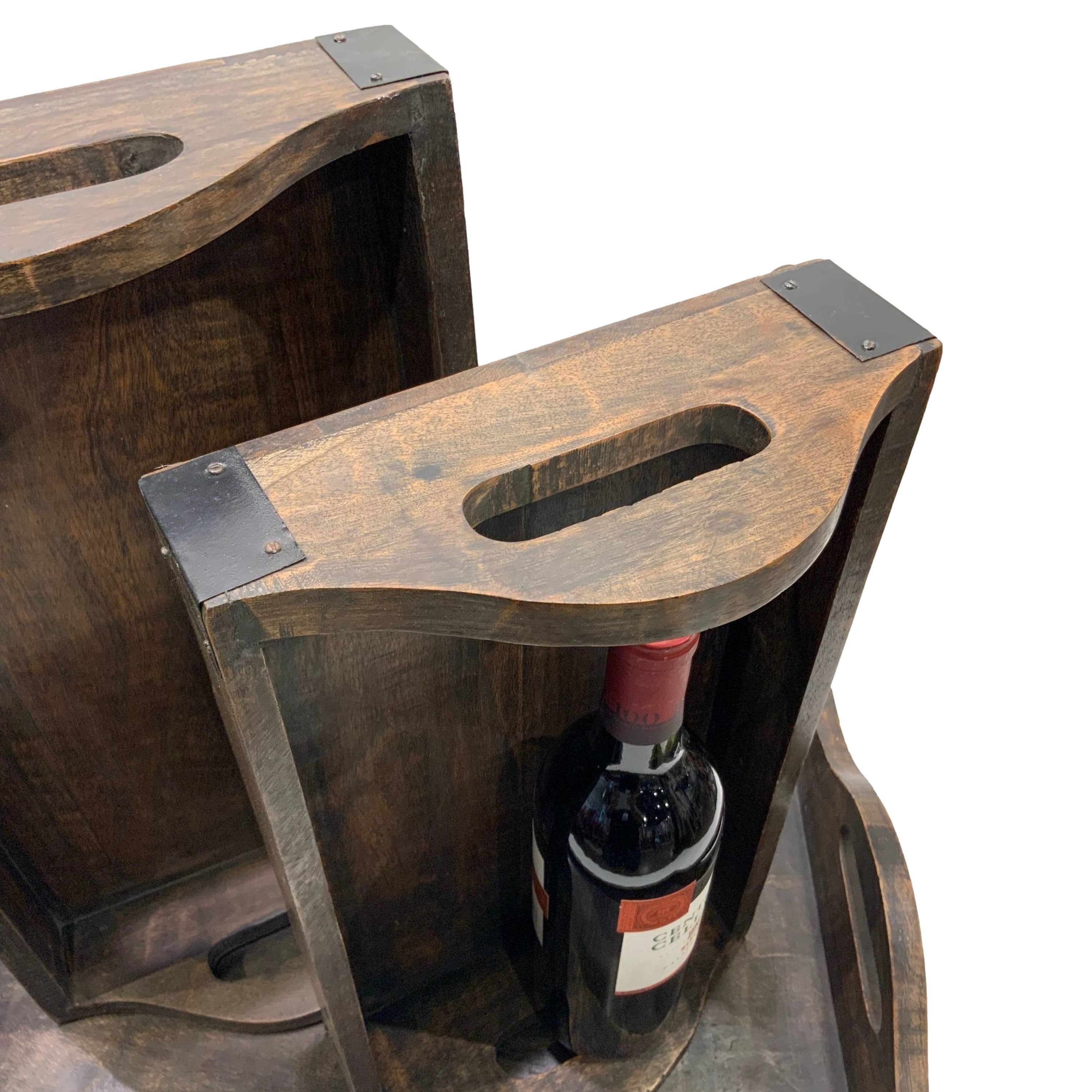 Wilco Home - Wholesale Serving Tray - Set of 3 "Manitoba" Mango Wood Charcuterie Trays4