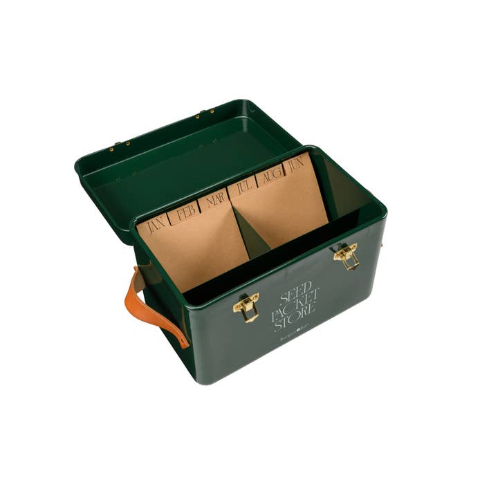 Burgon and Ball – wholesale Plant seeds – NEW Seed Packet Tin - Heritage Green7