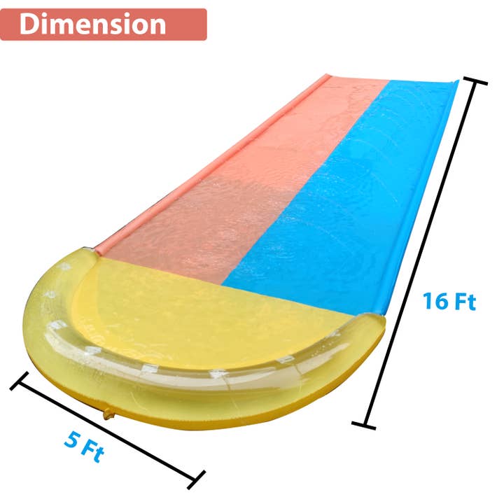 Dimple - Wholesale Inflatables - Dimple Slip N Slide Inflatable Water Slide With 2 Bodyboards2