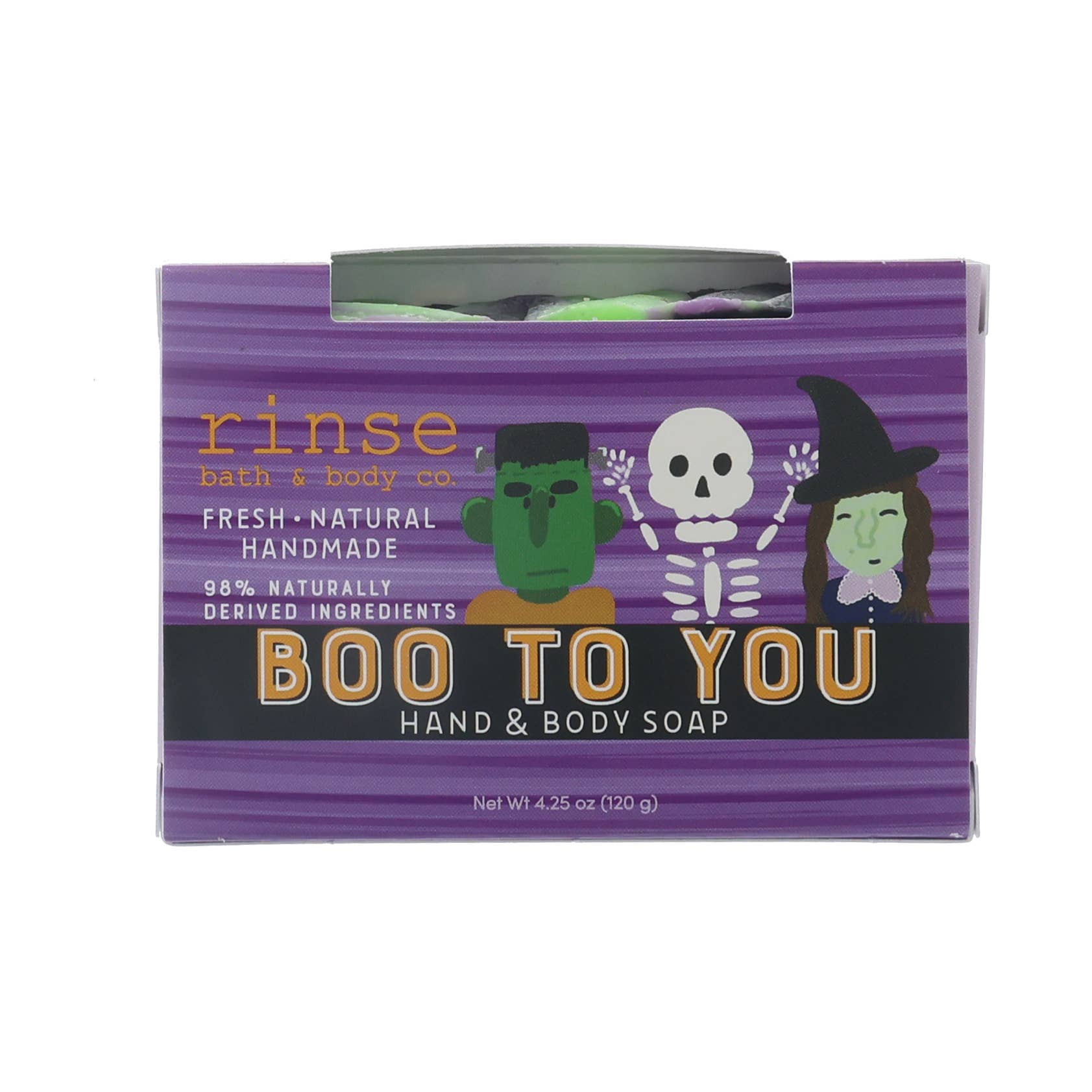 Rinse Bath Body Inc - Wholesale Bar Soap - Halloween Soap - Boo To You | Natural Bar Soap