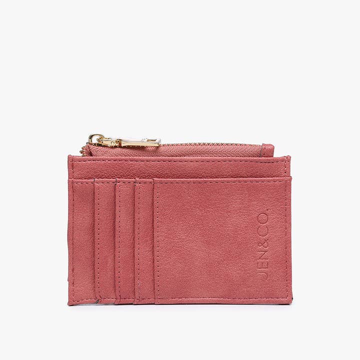 Jen & Co. - Wholesale Card Holder - Women's - WL1991 Sia Printed Card Holder Wallet