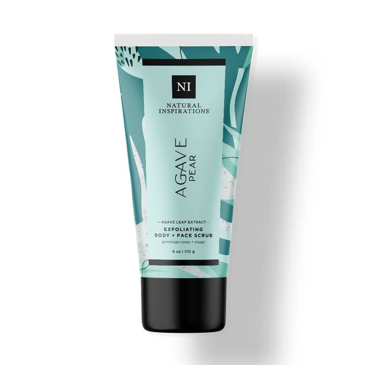 Agave Pear Face + Body Scrub for wholesale by Natural Inspirations