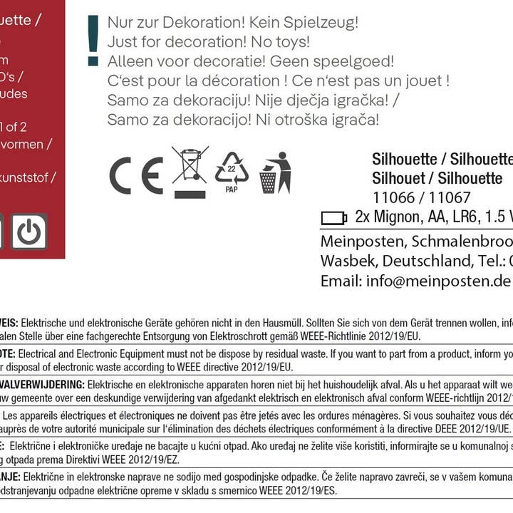 Meinposten - Wholesale Christmas Decoration - Heart Star Window LED Silhouette Warm White Christmas Lighting 30cm Decoration Green9