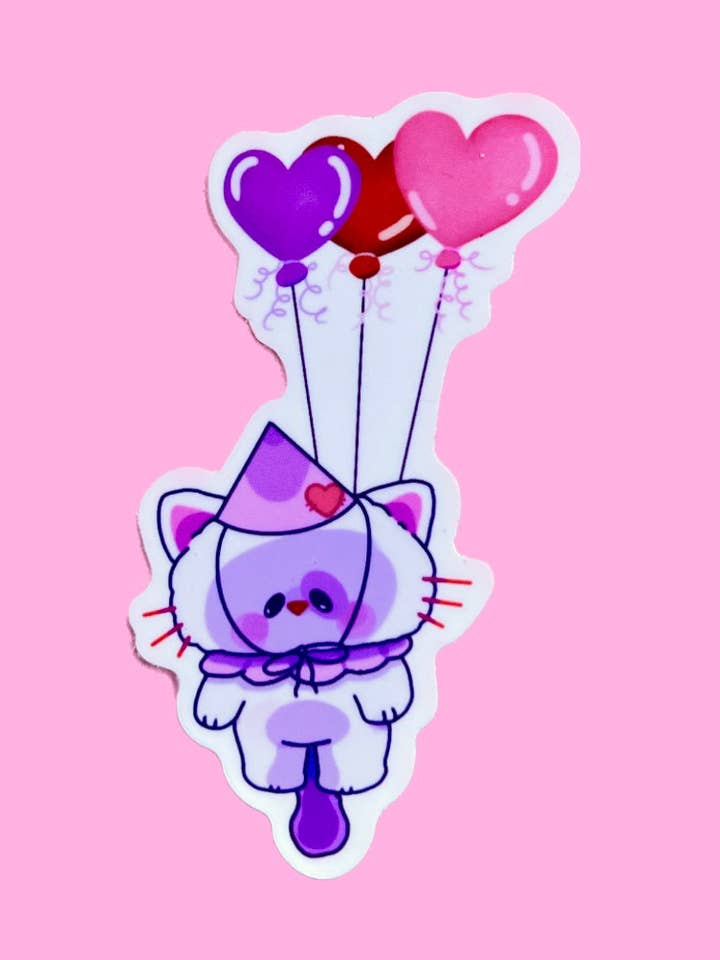 Adhesivo Ferris Floating Away para venta al por mayor de Mar De Luna Arts Co