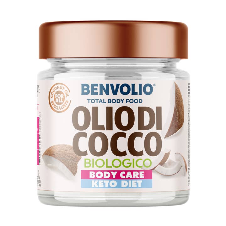 Benvolio 1938 Aceite de Coco Orgánico 200ml - Total Body para venta al por mayor de BENVOLIO.BIO by Wizebite S.r.l. SB