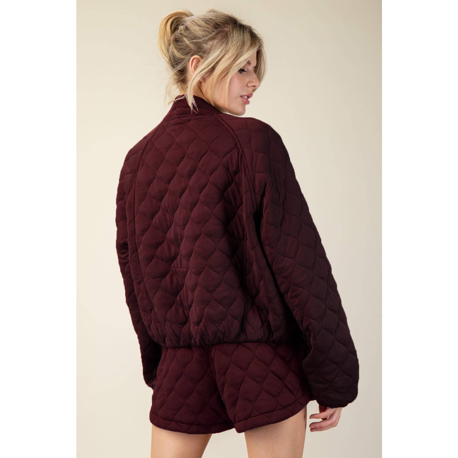 Rae Mode - Vente Veste de sport – femme - BLOUSON BOMBER MATELASSÉ5