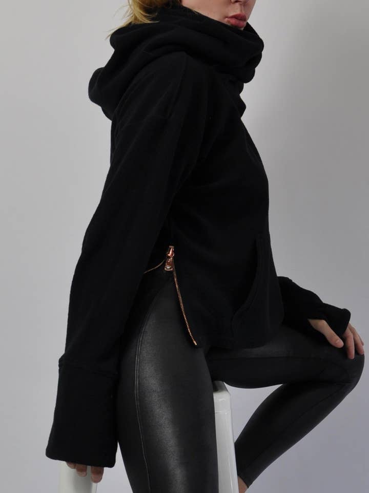 Undercover Hippie - Wholesale Hoodie - Women's - *limited stock* UH Original Inside Out Hoodie